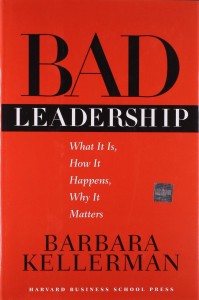 Bad Leadership Book by Barbara Kellerman