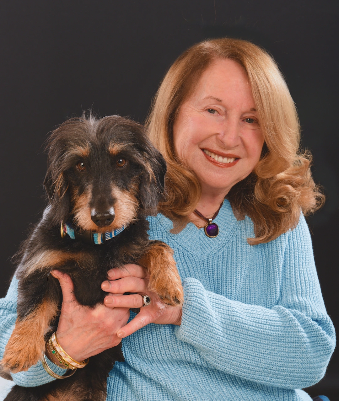 Barbara Kellerman photo 2026 with her dog Mel