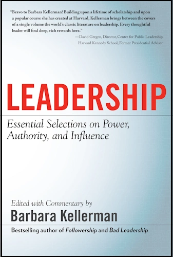 Leadership book by Barbara Kellerman cover with border